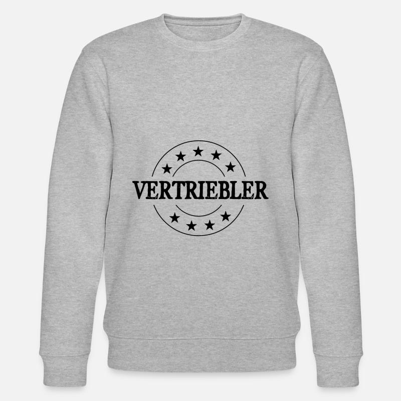 Vertriebler Beruf - Stanley/Stella Unisex Bio-Sweatshirt CHANGER  - Grau meliert