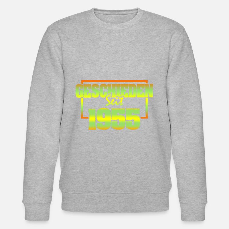 55er - Stanley/Stella Unisex Bio-Sweatshirt CHANGER  - Grau meliert