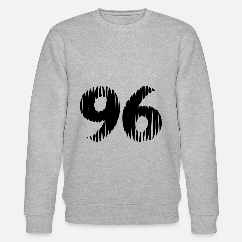 Maillot à 96 numéros - Sweat bio CHANGER Stanley/Stella Unisexe - gris chiné