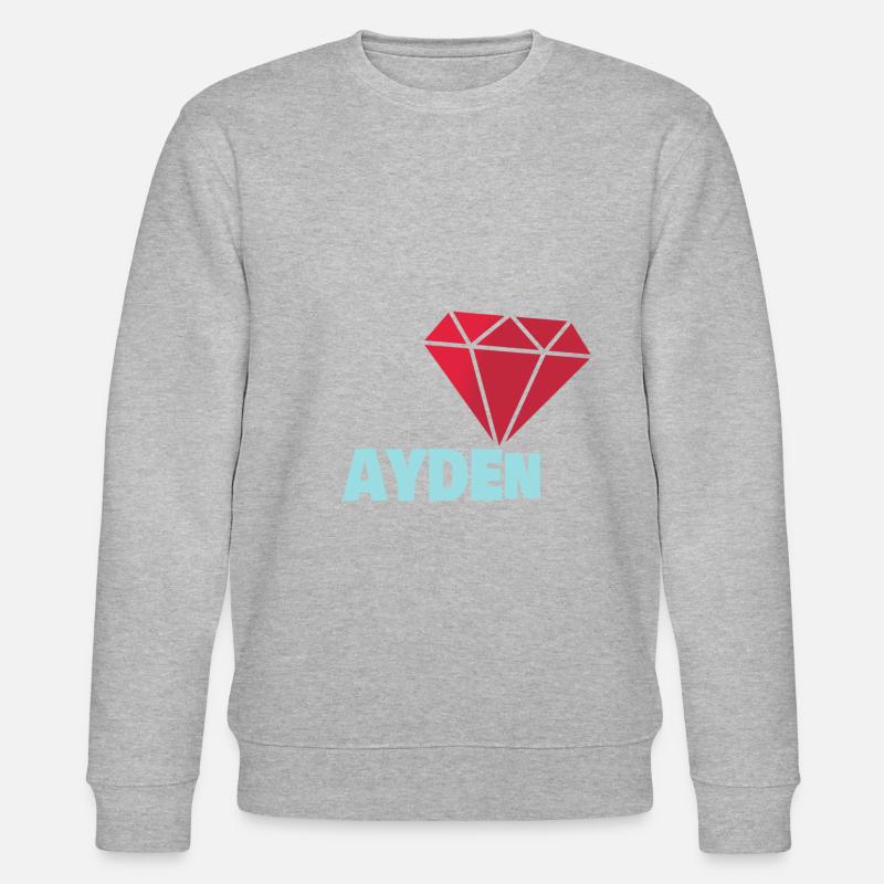 Edel Ayden - Stanley/Stella Unisex Bio-Sweatshirt CHANGER  - Grau meliert