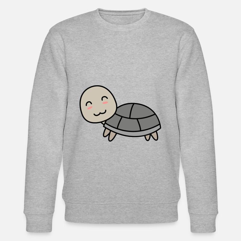 Tortue Comic Animal - Sweat bio CHANGER Stanley/Stella Unisexe - gris chiné