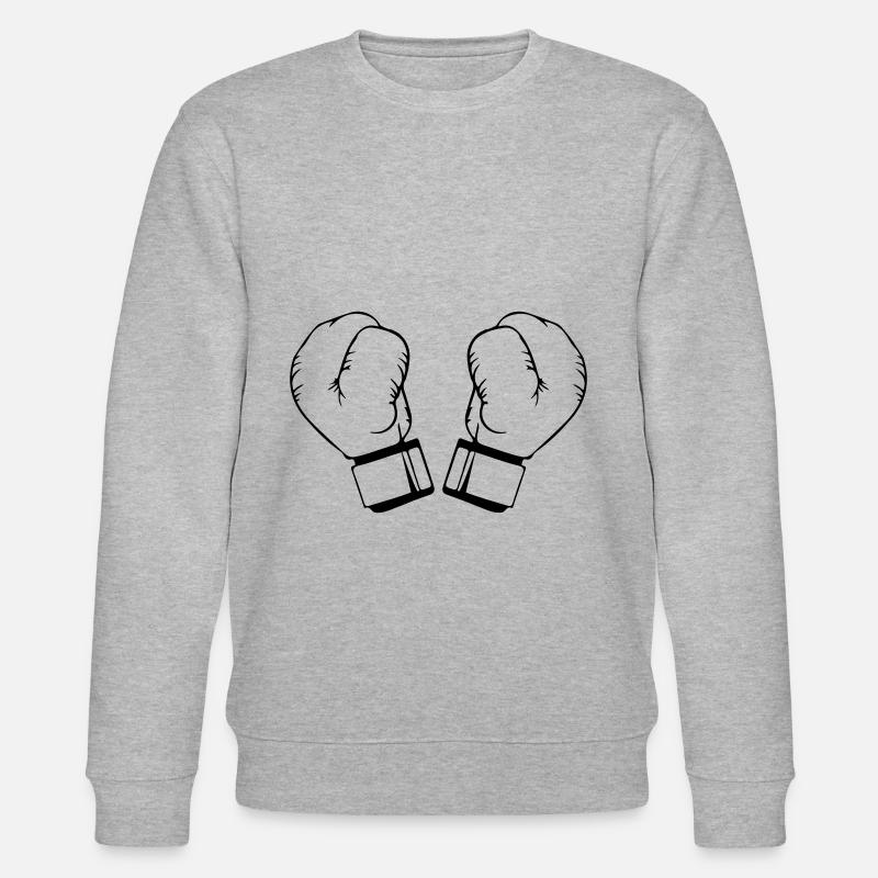 Boxhandschuhe - Stanley/Stella Unisex Bio-Sweatshirt CHANGER  - Grau meliert