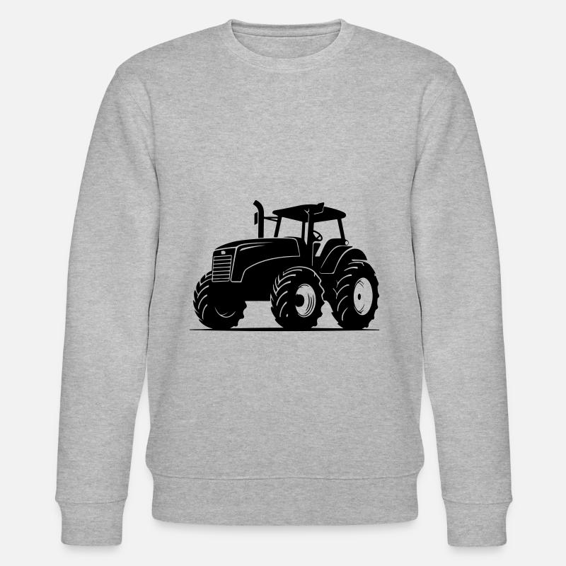 Tracteur Farmer Symbole Farmer - Sweat bio CHANGER Stanley/Stella Unisexe - gris chiné