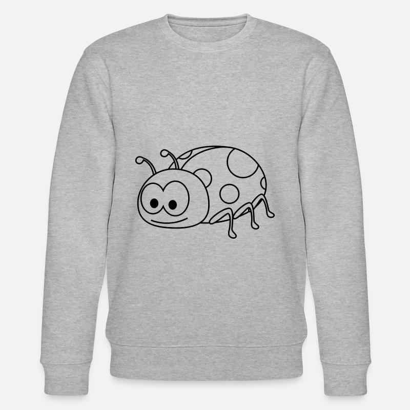 Ladybug Comic Animal - Sweat bio CHANGER Stanley/Stella Unisexe - gris chiné