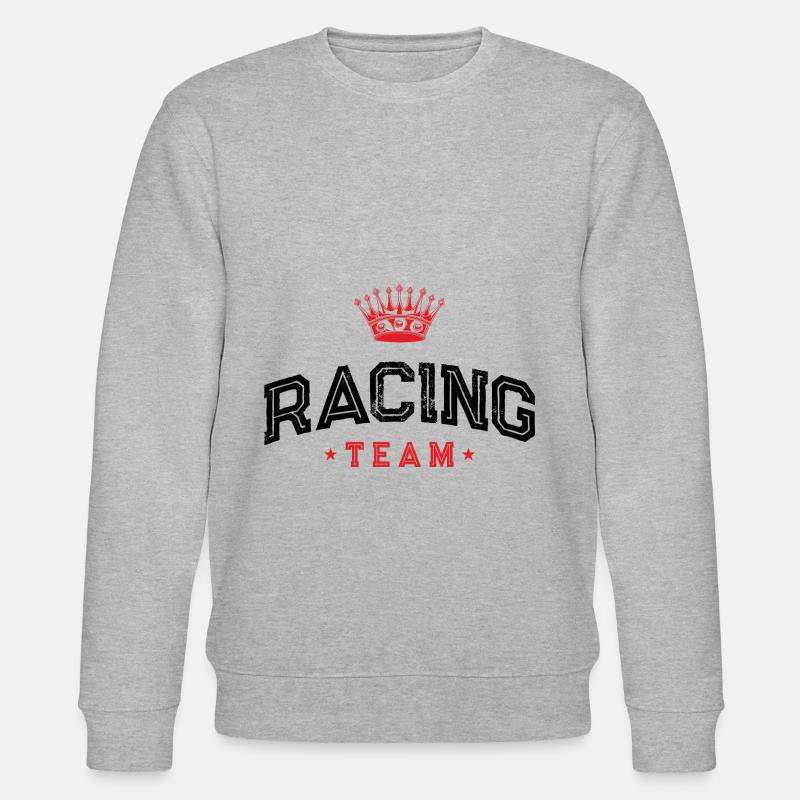 Racing Team - Stanley/Stella Unisex Bio-Sweatshirt CHANGER  - Grau meliert