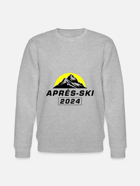 Après-ski 2024 - Sweat bio CHANGER Stanley/Stella Unisexe - gris chiné