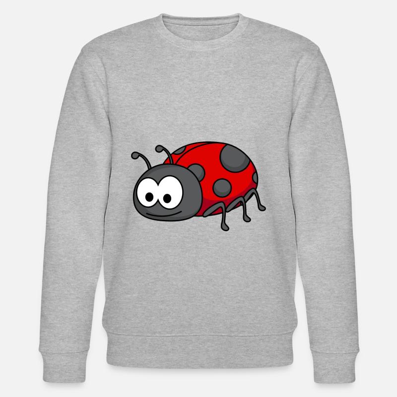 Ladybug Comic Animal - Sweat bio CHANGER Stanley/Stella Unisexe - gris chiné