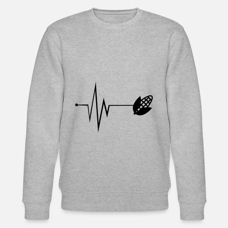 Corn Pulse - Stanley/Stella CHANGER Unisex Organic Sweatshirt - heather grey