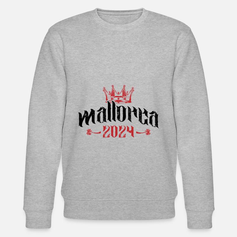 Mallorca 2024 - Stanley/Stella Unisex Bio-Sweatshirt CHANGER  - Grau meliert