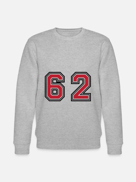 62 Symbole numérique - Sweat bio CHANGER Stanley/Stella Unisexe - gris chiné