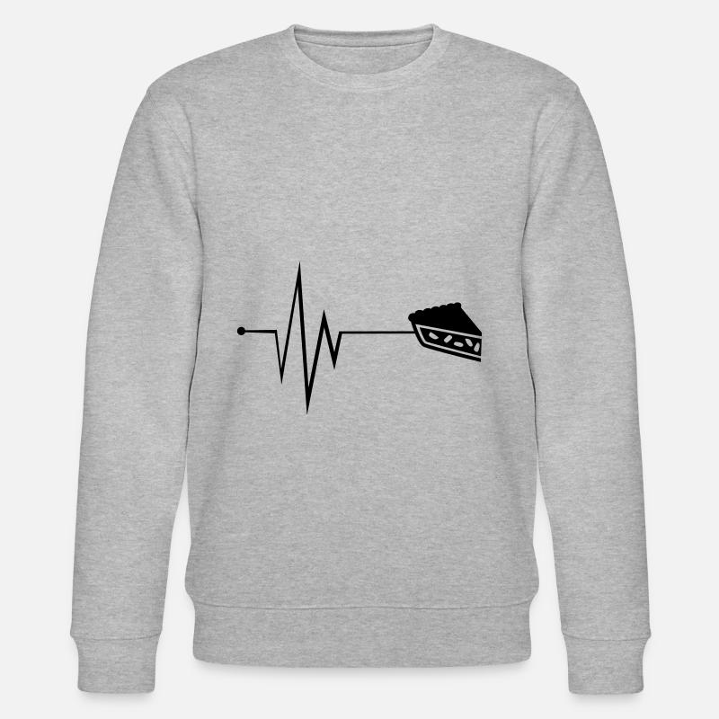 Apfelkuchen Puls - Stanley/Stella Unisex Bio-Sweatshirt CHANGER  - Grau meliert