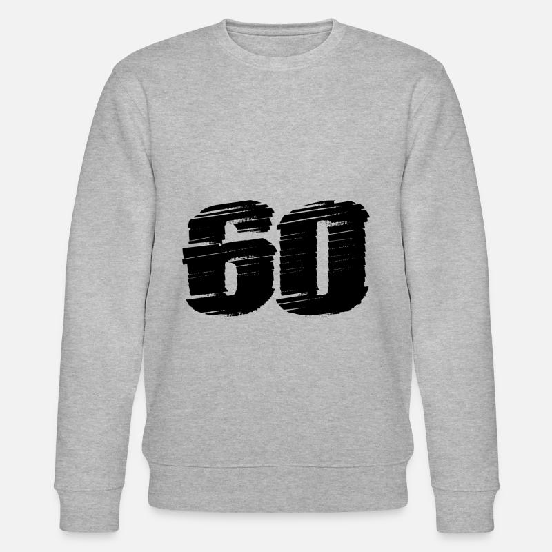 Maillot 60 numéros - Sweat bio CHANGER Stanley/Stella Unisexe - gris chiné
