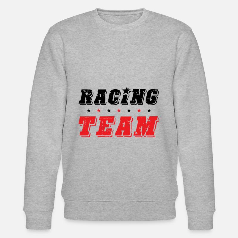 Racing Team - Stanley/Stella Unisex Bio-Sweatshirt CHANGER - Grau meliert