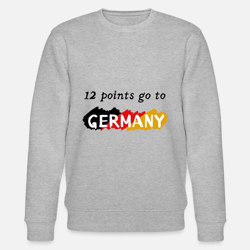 12 points go to Germany - Stanley/Stella CHANGER Unisex Organic Sweatshirt - heather grey