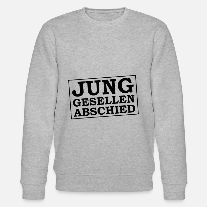 Junggesellen Abschied Jga - Stanley/Stella Unisex Bio-Sweatshirt CHANGER - Grau meliert