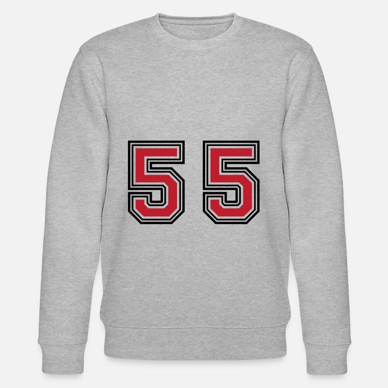 55 Symbole numérique - Sweat bio CHANGER Stanley/Stella Unisexe - gris chiné