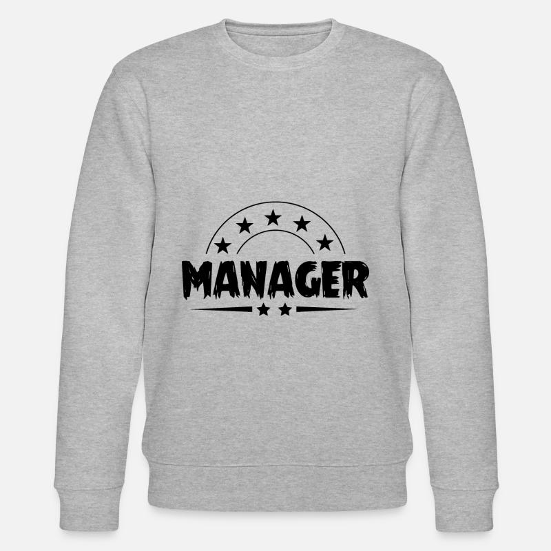 Manager Beruf - Stanley/Stella Unisex Bio-Sweatshirt CHANGER  - Grau meliert