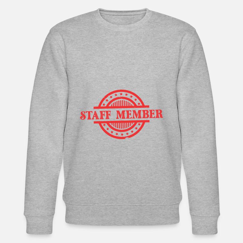 Staff Mitglied - Stanley/Stella Unisex Bio-Sweatshirt CHANGER  - Grau meliert