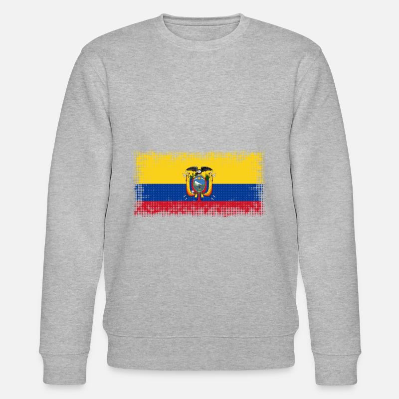 Ecuador - Stanley/Stella Unisex Bio-Sweatshirt CHANGER  - Grau meliert