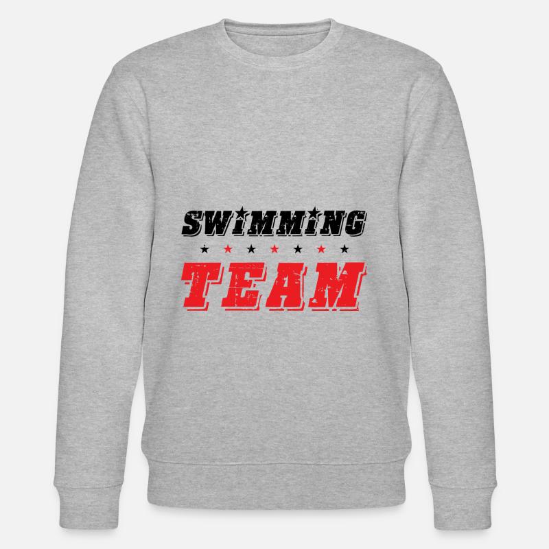 Équipe de natation - Sweat bio CHANGER Stanley/Stella Unisexe - gris chiné