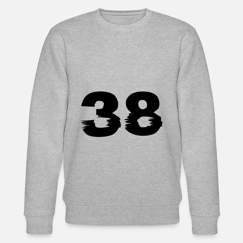 38 Numéro - Sweat bio CHANGER Stanley/Stella Unisexe - gris chiné