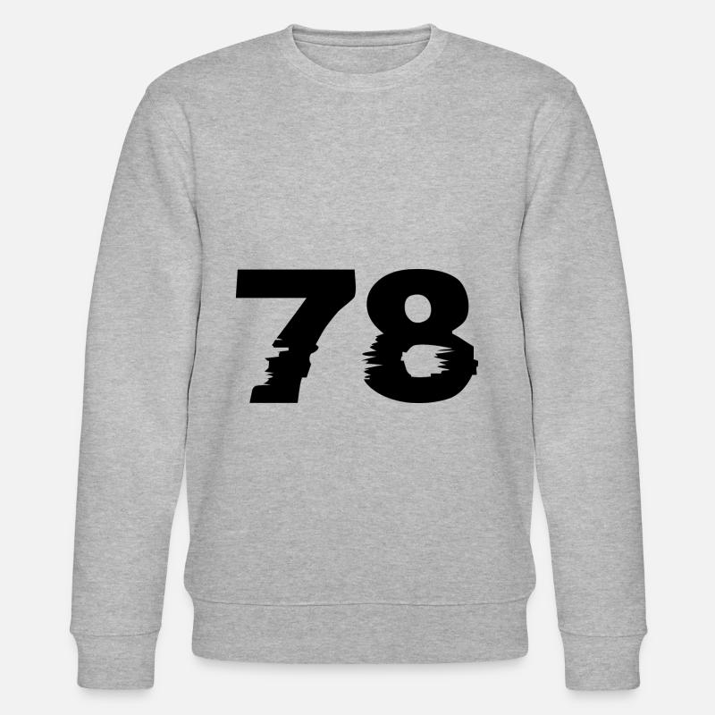 Numéro 78 - Sweat bio CHANGER Stanley/Stella Unisexe - gris chiné