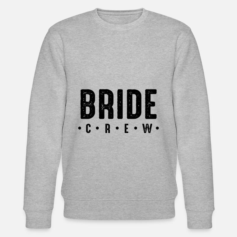Équipage de la mariée - Sweat bio CHANGER Stanley/Stella Unisexe - gris chiné