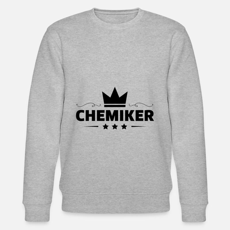 Chemiker Beruf - Stanley/Stella Unisex Bio-Sweatshirt CHANGER  - Grau meliert