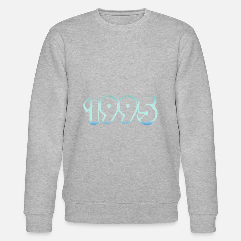 Eisblock Eisberg 1995 - Stanley/Stella Unisex Bio-Sweatshirt CHANGER - Grau meliert