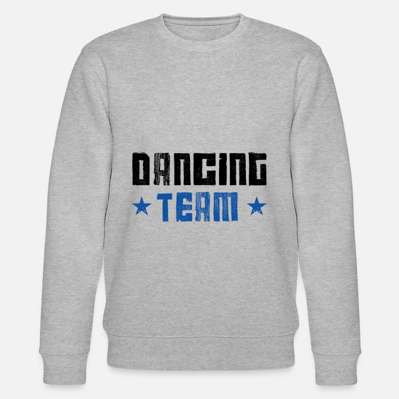 Dancing Team - Stanley/Stella Unisex Bio-Sweatshirt CHANGER  - Grau meliert