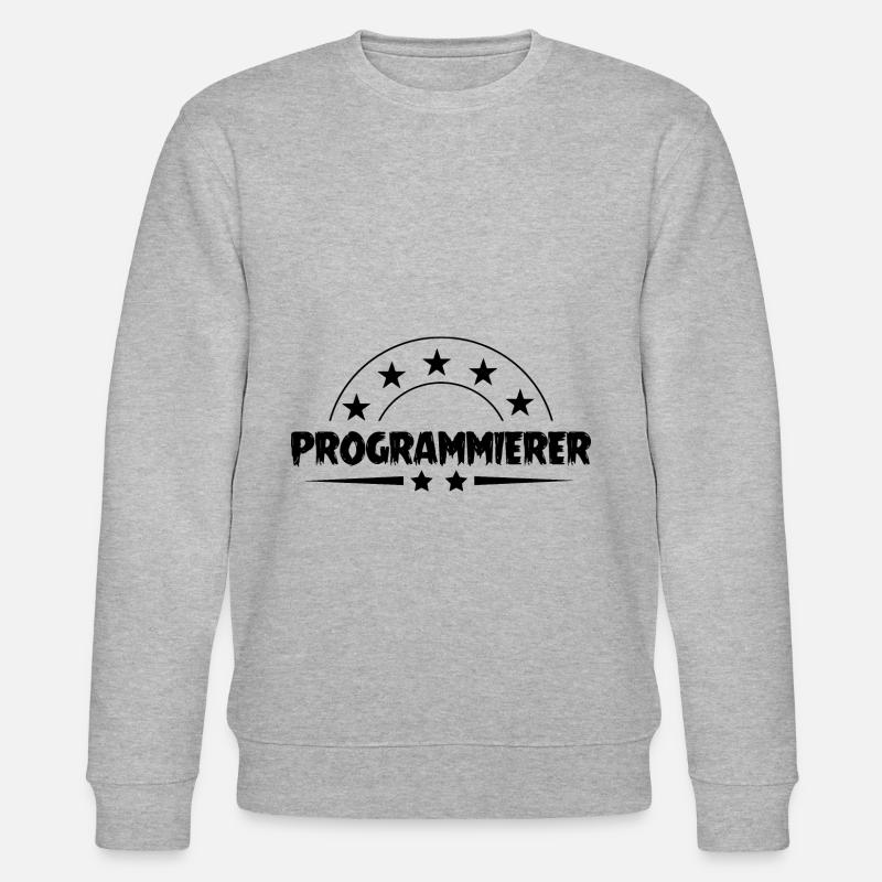 Programmierer Beruf - Stanley/Stella Unisex Bio-Sweatshirt CHANGER  - Grau meliert