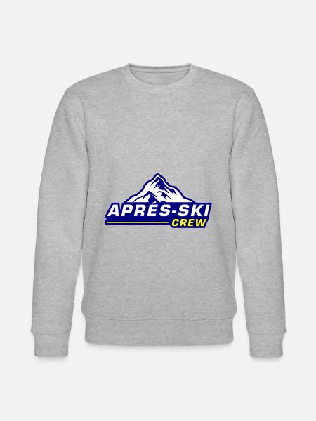 Apres Ski Crew - Stanley/Stella Unisex Bio-Sweatshirt CHANGER  - Grau meliert