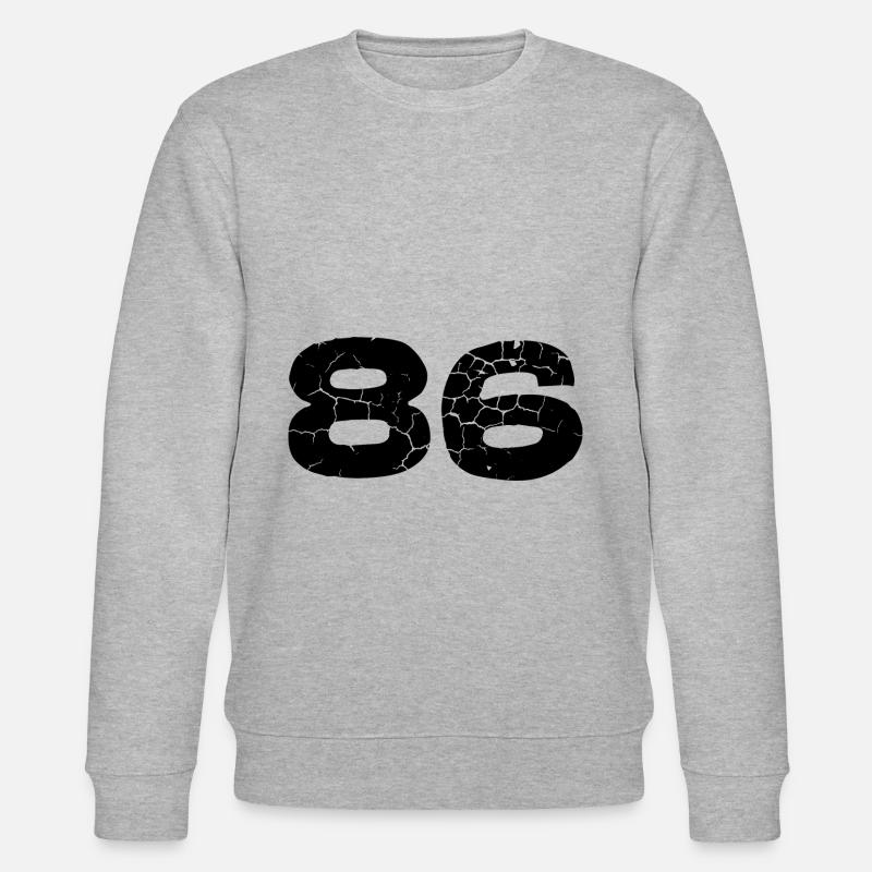 Maillot à 86 numéros - Sweat bio CHANGER Stanley/Stella Unisexe - gris chiné
