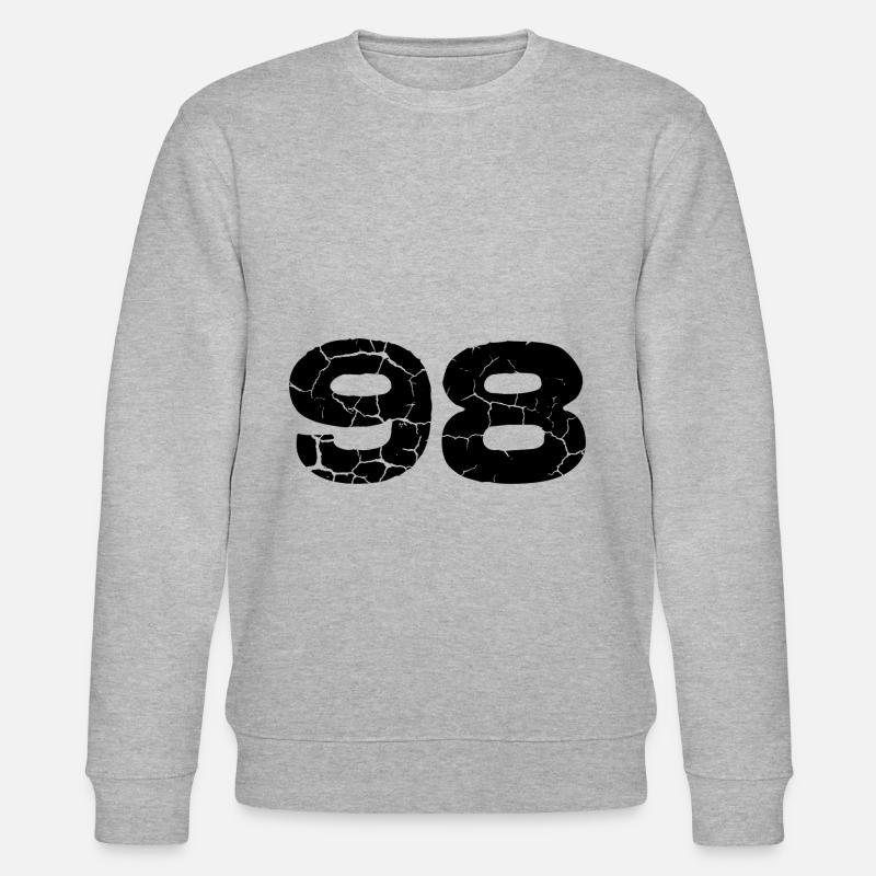 Maillot à 98 numéros - Sweat bio CHANGER Stanley/Stella Unisexe - gris chiné