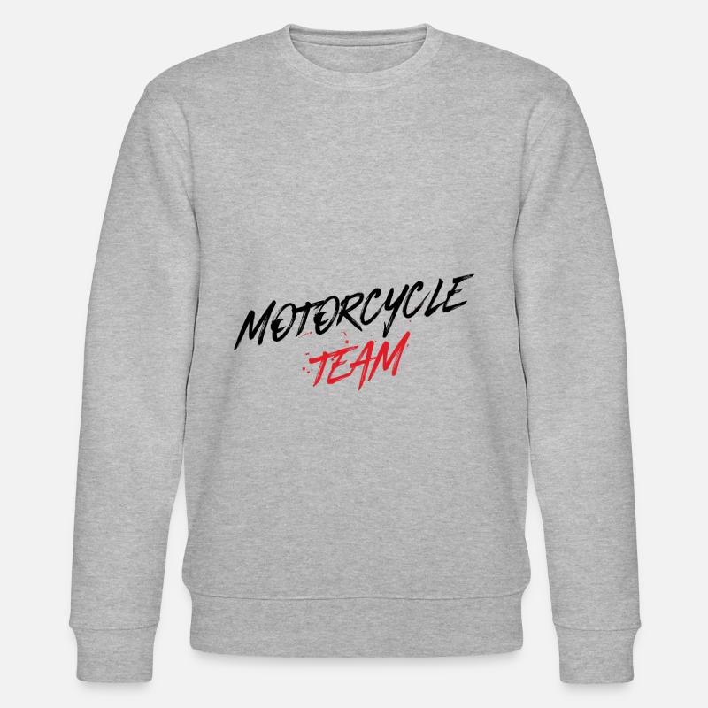 Motorcycle Team - Stanley/Stella Unisex Bio-Sweatshirt CHANGER  - Grau meliert