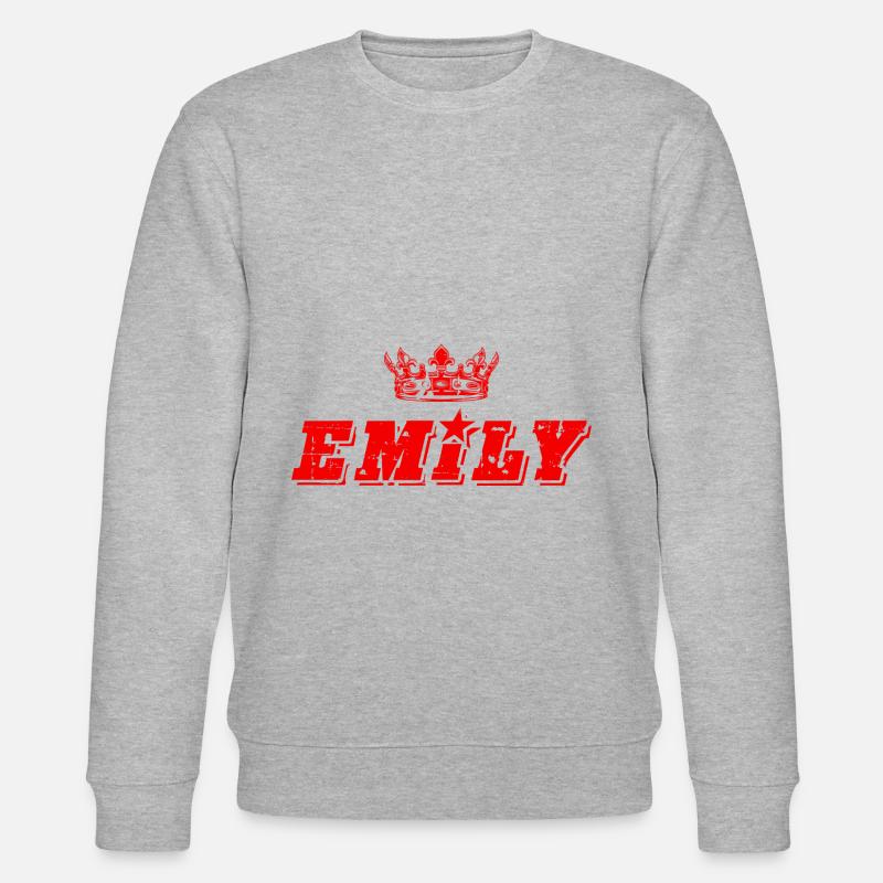 Emily - Stanley/Stella Unisex Bio-Sweatshirt CHANGER  - Grau meliert