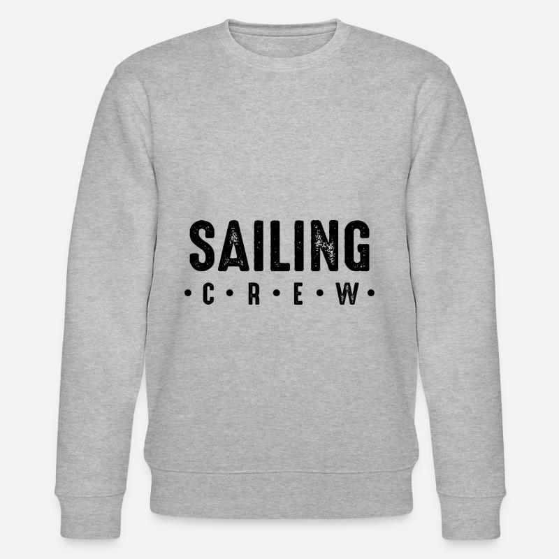 Sailing Crew - Stanley/Stella Unisex Bio-Sweatshirt CHANGER  - Grau meliert