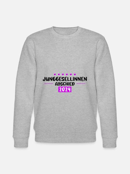 Bachelorette Party 2024 - Stanley/Stella CHANGER Unisex Organic Sweatshirt - heather grey