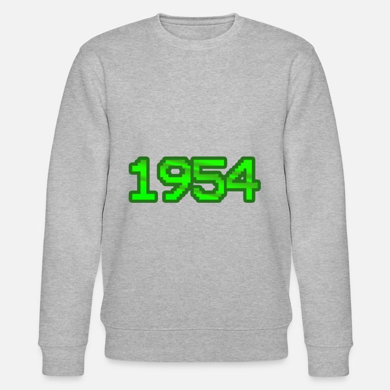 Witzig 1954 - Stanley/Stella Unisex Bio-Sweatshirt CHANGER  - Grau meliert