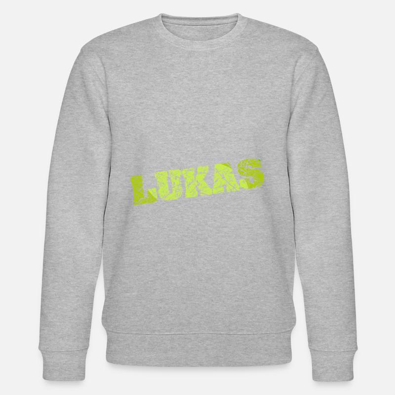 Lukas - Stanley/Stella Unisex Bio-Sweatshirt CHANGER  - Grau meliert