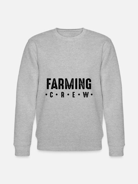 Farming Crew - Stanley/Stella Unisex Bio-Sweatshirt CHANGER - Grau meliert