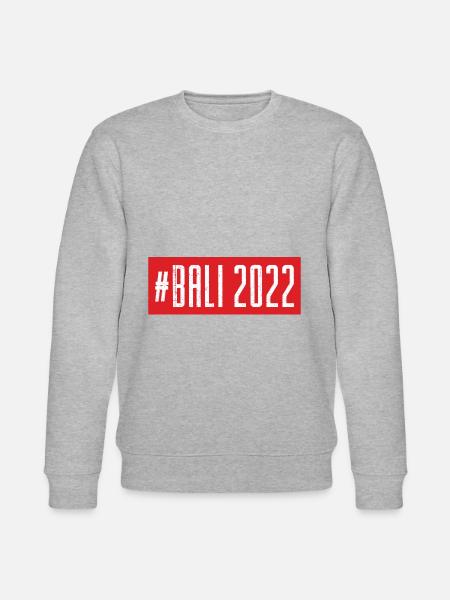 Bali 2022 - Stanley/Stella Unisex Bio-Sweatshirt CHANGER - Grau meliert