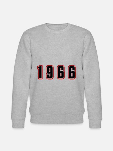 Numéro d’année 1966 - Sweat bio CHANGER Stanley/Stella Unisexe - gris chiné