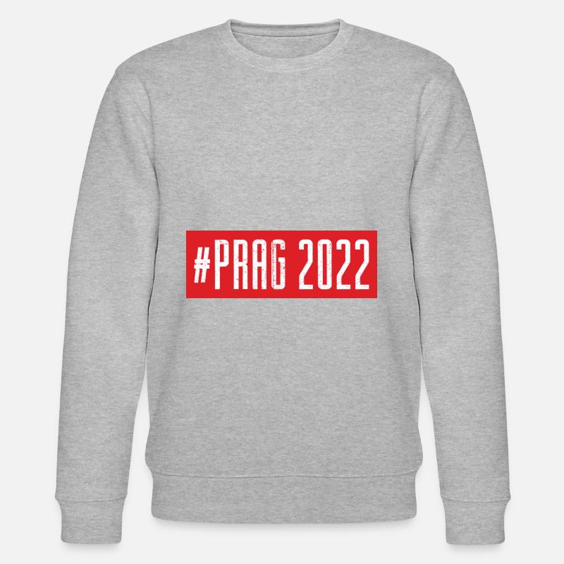 Prag 2022 - Stanley/Stella Unisex Bio-Sweatshirt CHANGER  - Grau meliert