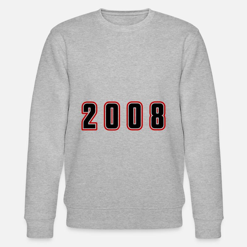Numéro de l’année 2008 - Sweat bio CHANGER Stanley/Stella Unisexe - gris chiné