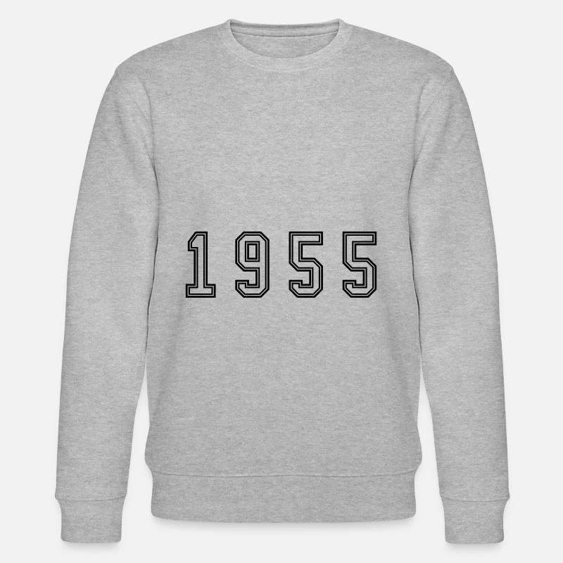 Numéro de l’année 1955 - Sweat bio CHANGER Stanley/Stella Unisexe - gris chiné