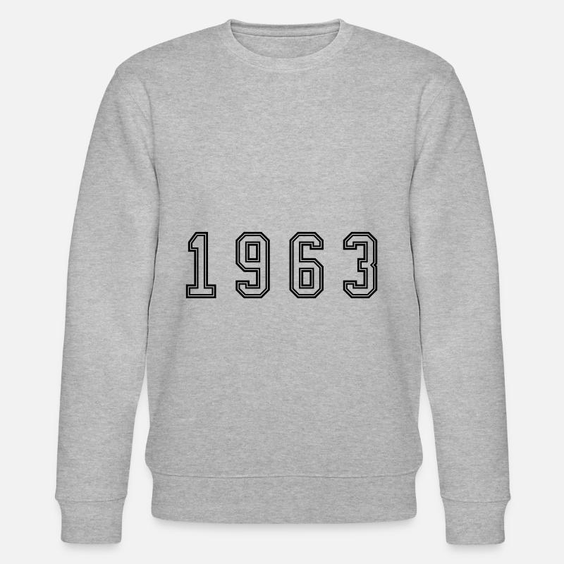 Numéro de l’année 1963 - Sweat bio CHANGER Stanley/Stella Unisexe - gris chiné