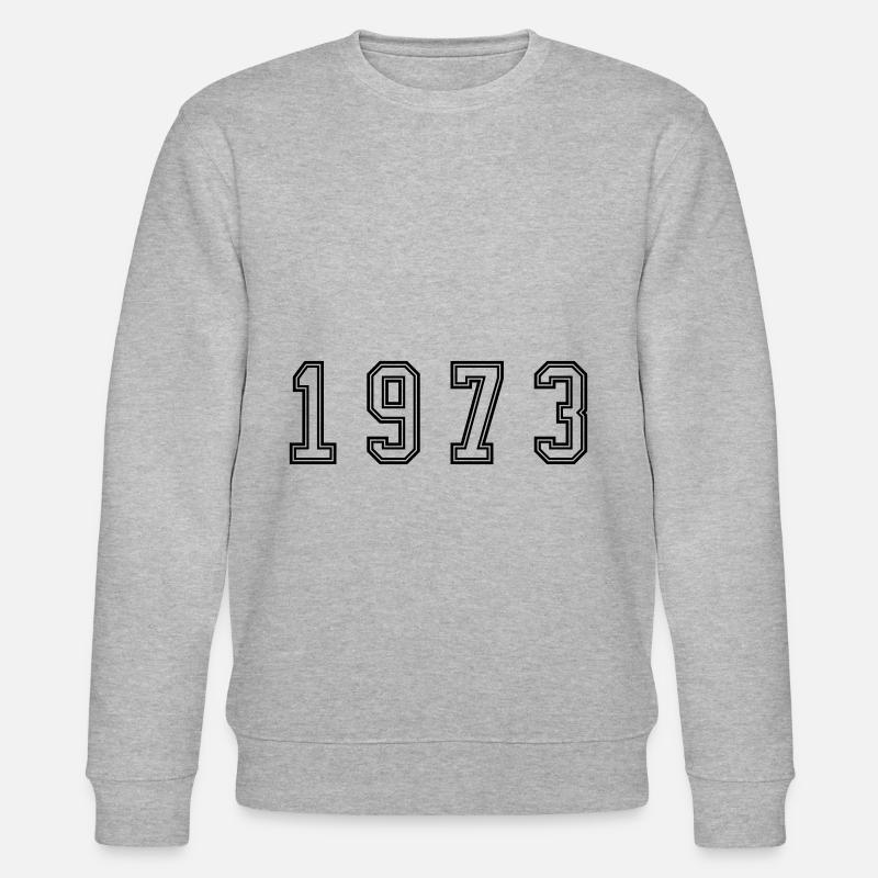 Numéro de l’année 1973 - Sweat bio CHANGER Stanley/Stella Unisexe - gris chiné