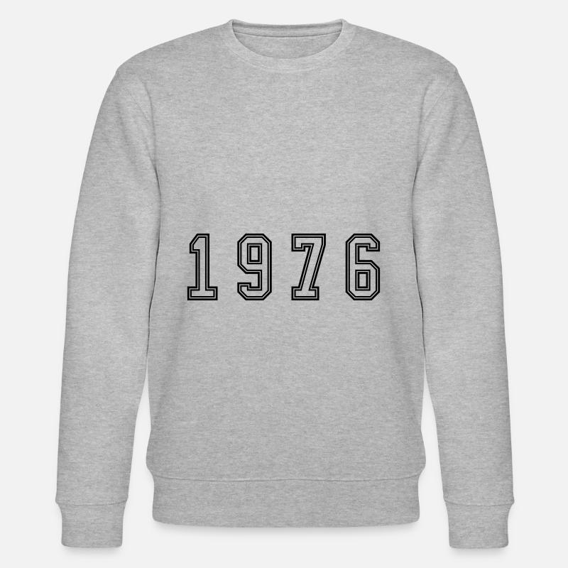 Numéro de l’année 1976 - Sweat bio CHANGER Stanley/Stella Unisexe - gris chiné