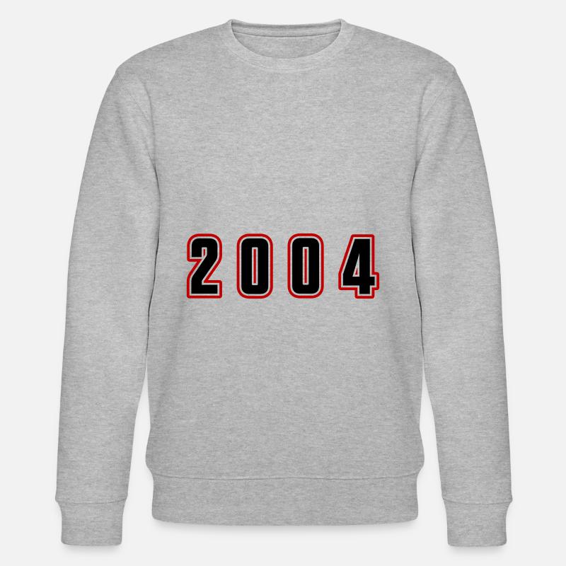 Numéro de l’année 2004 - Sweat bio CHANGER Stanley/Stella Unisexe - gris chiné